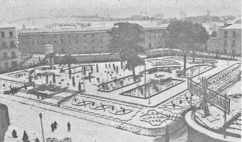 Parque de Santa Margarita - Parque de Santa Margarita. Foto antigua