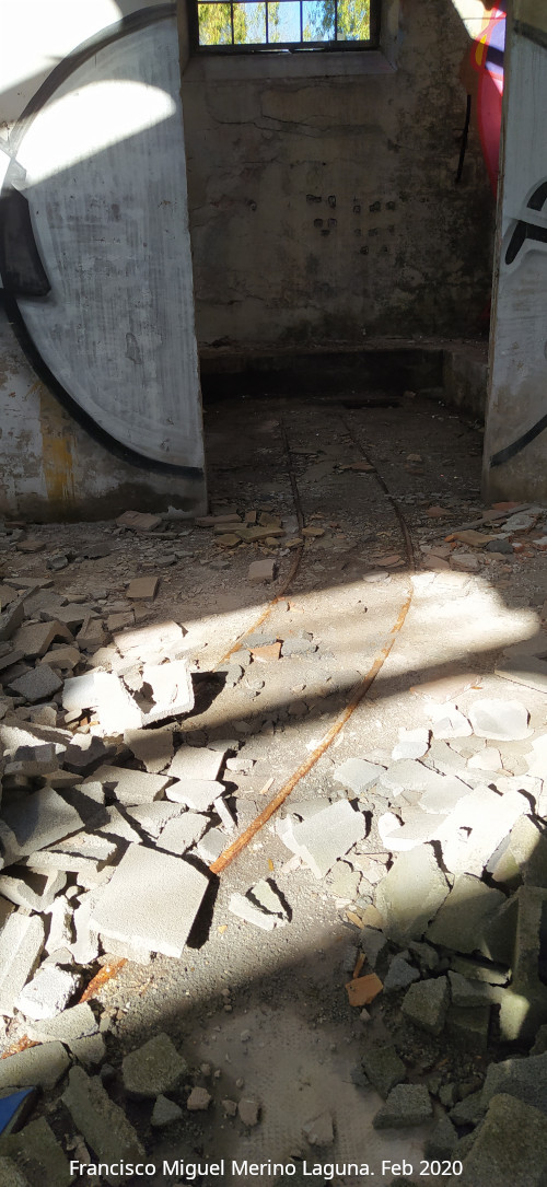 Fundici�n de la Cruz - Fundici�n de la Cruz. Rieles