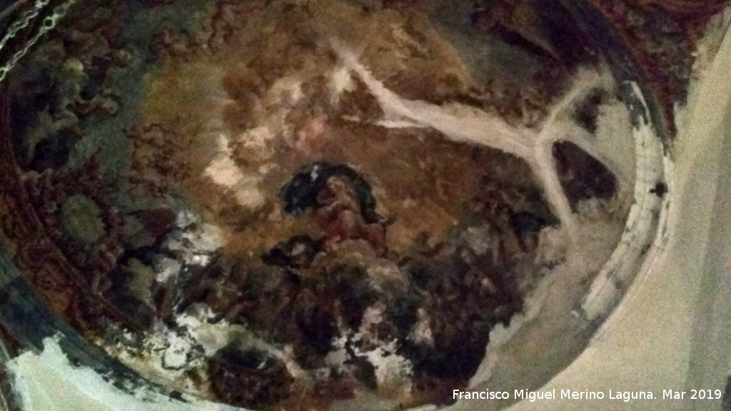 Palacio Episcopal - Palacio Episcopal. Frescos de la c�pula de la capilla