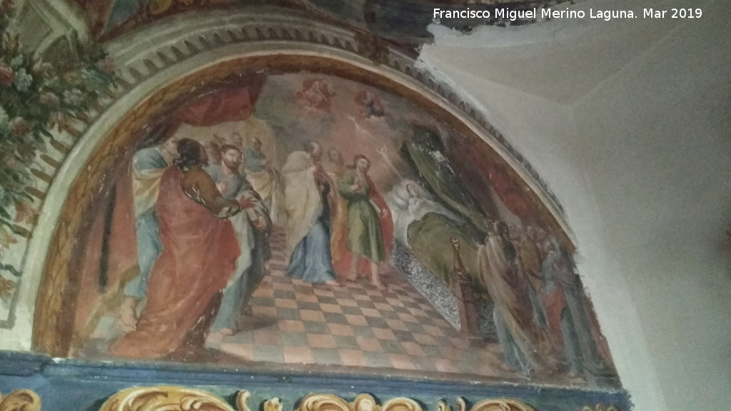 Palacio Episcopal - Palacio Episcopal. Frescos de la capilla