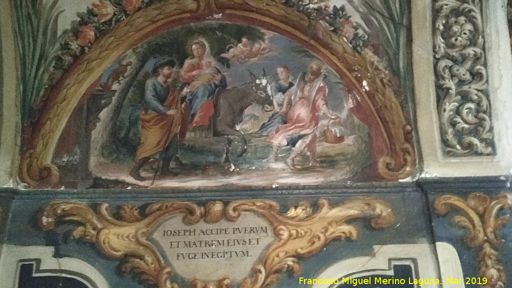 Palacio Episcopal - Palacio Episcopal. Frescos de la capilla