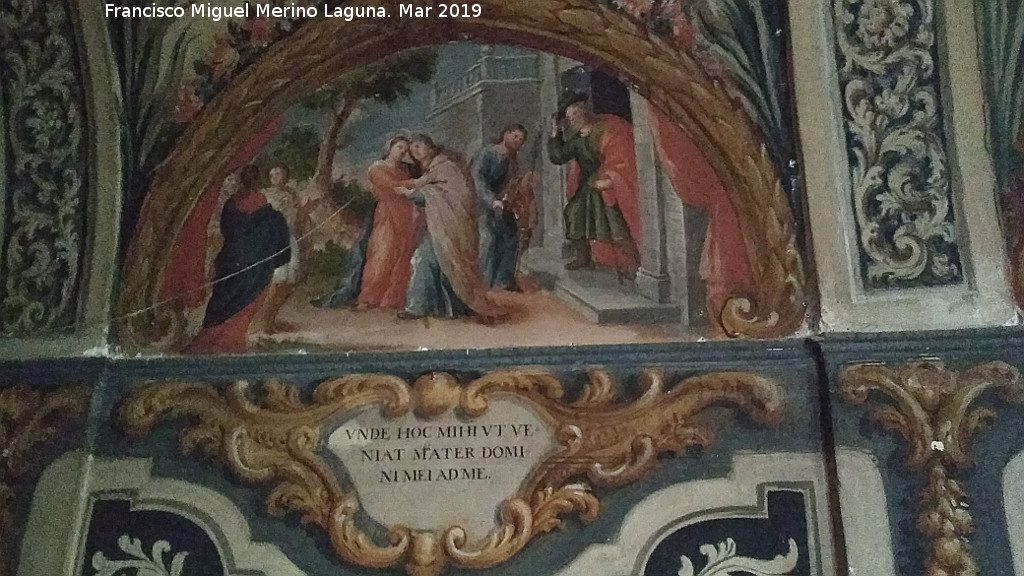 Palacio Episcopal - Palacio Episcopal. Frescos de la capilla