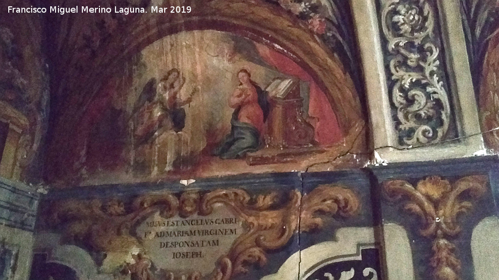 Palacio Episcopal - Palacio Episcopal. Frescos de la capilla