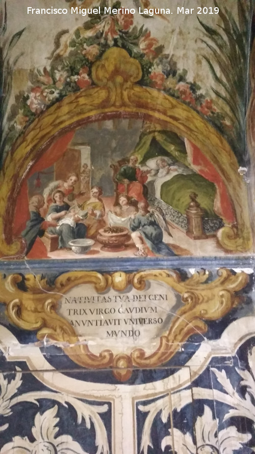 Palacio Episcopal - Palacio Episcopal. Frescos de la capilla