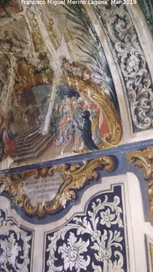 Palacio Episcopal - Palacio Episcopal. Frescos de la capilla