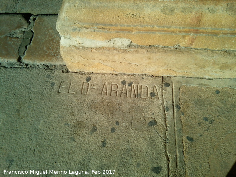 Hospital de Santiago. Lonja - Hospital de Santiago. Lonja. El de Aranda