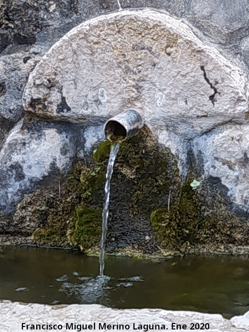Fuente del Perdy - Fuente del Perdy. Ca�o