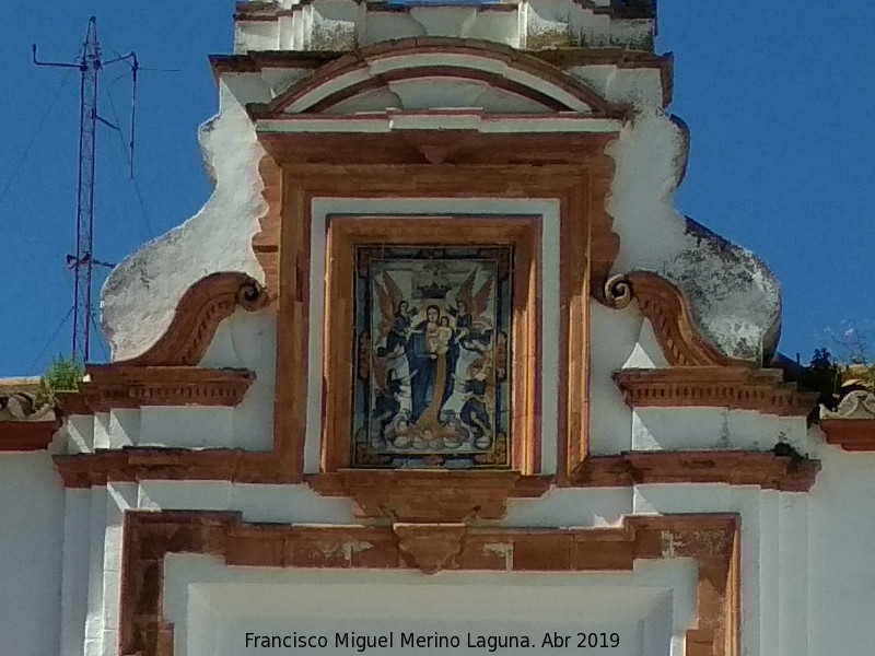 Hospital de Ntra Sra de los �ngeles - Hospital de Ntra Sra de los �ngeles. Hornacina