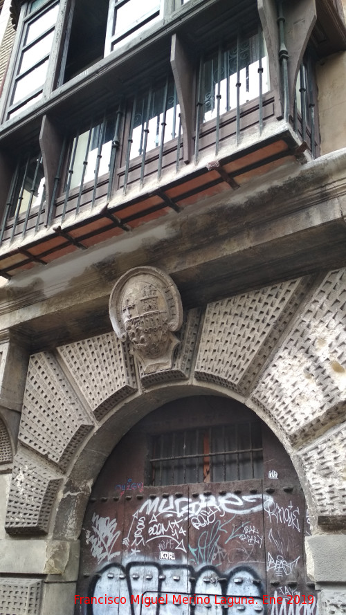 Casa de la Carrera del Darro n� 11 - Casa de la Carrera del Darro n� 11. Portada principal