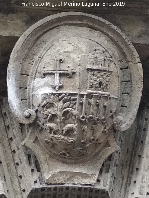 Casa de la Carrera del Darro n� 11 - Casa de la Carrera del Darro n� 11. Escudo