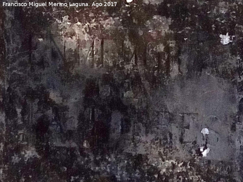 V�a Crucis de Alcaudete - V�a Crucis de Alcaudete. Inscripci�n