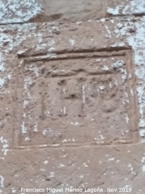 Hospital y Capilla de San Sebasti�n - Hospital y Capilla de San Sebasti�n. Siglas de Jesucristo