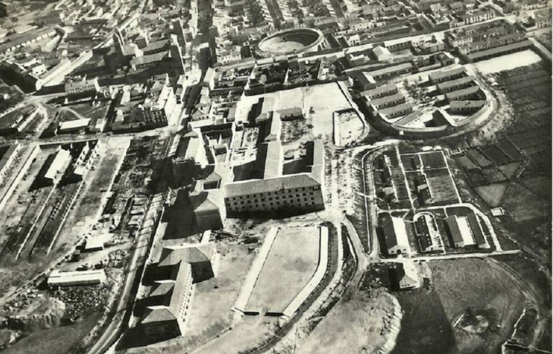 Historia de �beda - Historia de �beda. Foto antigua a�rea