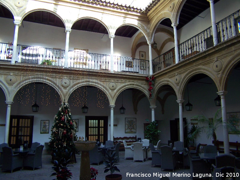 Palacio del De�n Ortega - Palacio del De�n Ortega. Patio