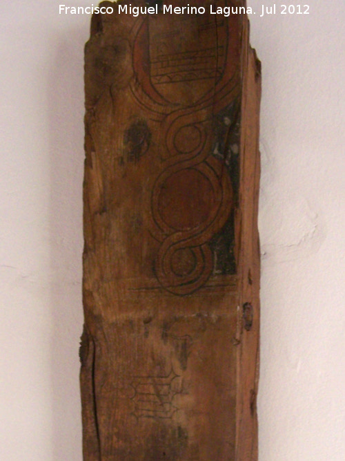 Casa Mudjar - Casa Mudjar. Artesonado policromado