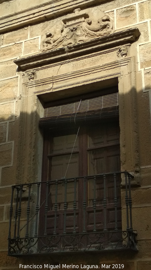 Palacio de Juan V�zquez de Molina - Palacio de Juan V�zquez de Molina. Balc�n lateral izquierdo I