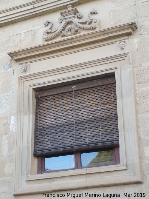 Palacio de Juan V�zquez de Molina - Palacio de Juan V�zquez de Molina. Ventana lateral derecho III