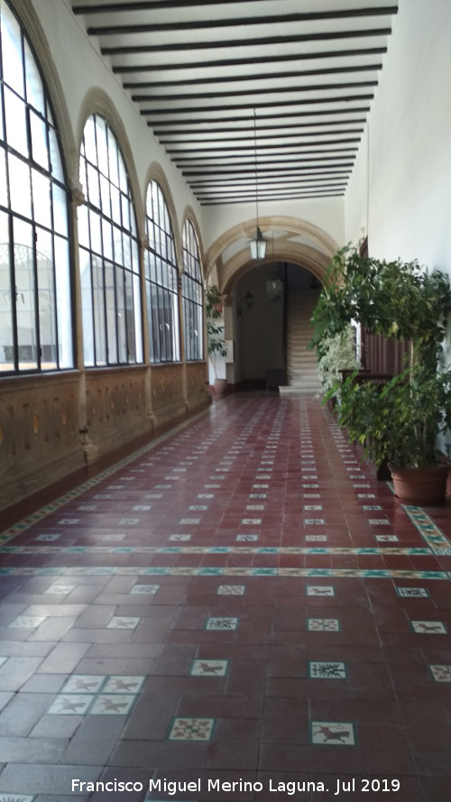 Palacio de Juan V�zquez de Molina - Palacio de Juan V�zquez de Molina. Galer�a alta