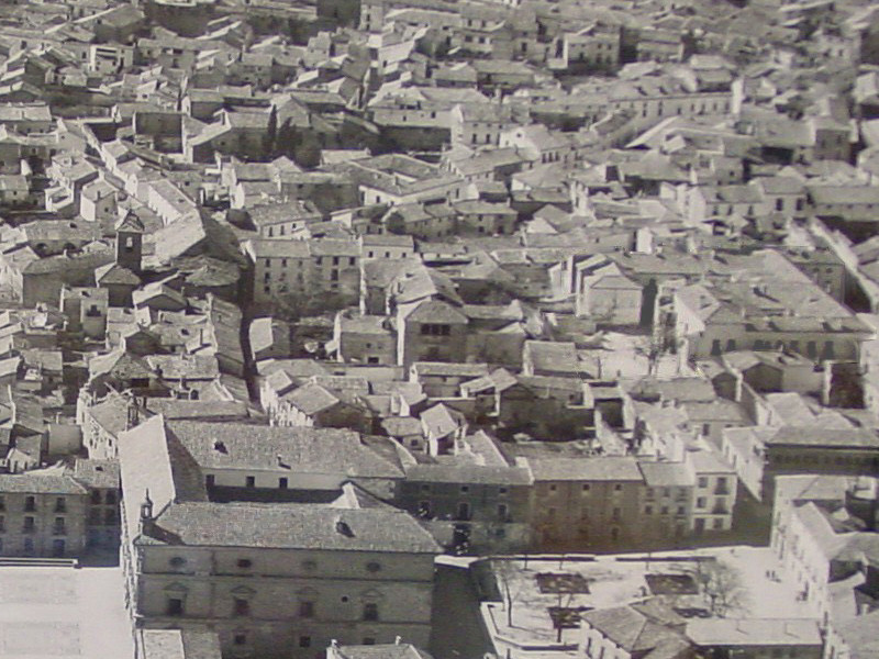 Palacio del Marqu�s de Contadero - Palacio del Marqu�s de Contadero. Foto antigua a�rea