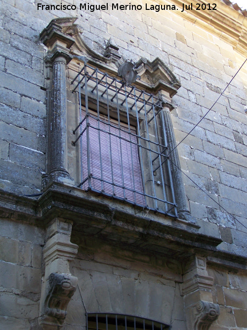 Palacio del Marqu�s de Mancera - Palacio del Marqu�s de Mancera. Ventana lateral