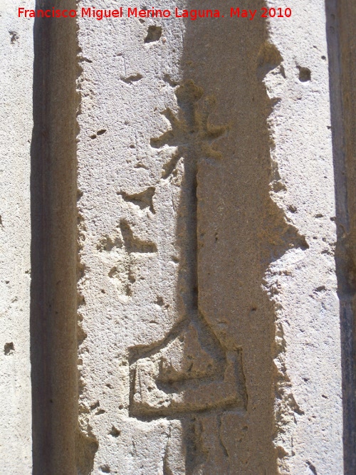 Iglesia de San Isidoro - Iglesia de San Isidoro. Grabado de la portada derecha
