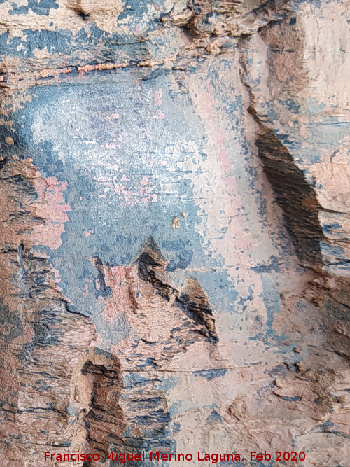 Pinturas rupestres del Abrigo del Guadal�n III - Pinturas rupestres del Abrigo del Guadal�n III. 
