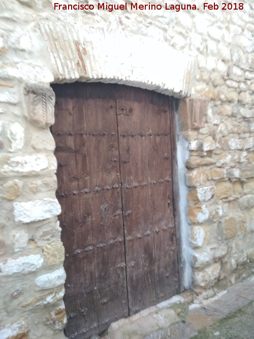 Casa de la Calle Horno de San Pablo n� 5 - Casa de la Calle Horno de San Pablo n� 5. Puerta del patio lateral