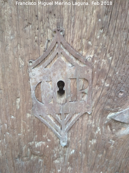 Casa de la Calle Horno de San Pablo n� 5 - Casa de la Calle Horno de San Pablo n� 5. Cerradura