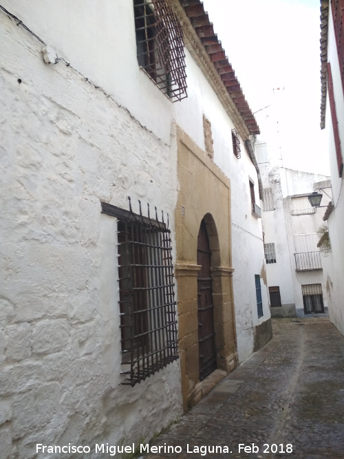 Casa de la Calle Horno de San Pablo n� 5 - Casa de la Calle Horno de San Pablo n� 5. Fachada
