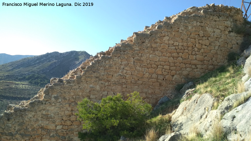 Muralla de Ja�n. Torre�n Sur III - Muralla de Ja�n. Torre�n Sur III. Lienzo cristiano a intramuros