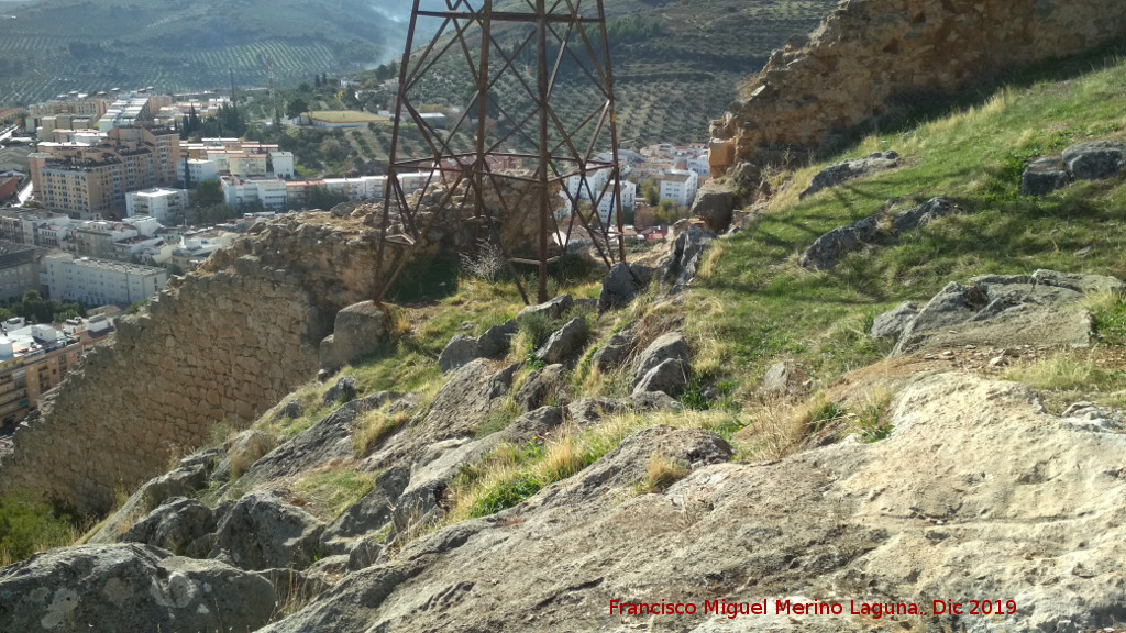 Muralla de Ja�n. Torre�n Sur IV - Muralla de Ja�n. Torre�n Sur IV. Intramuros
