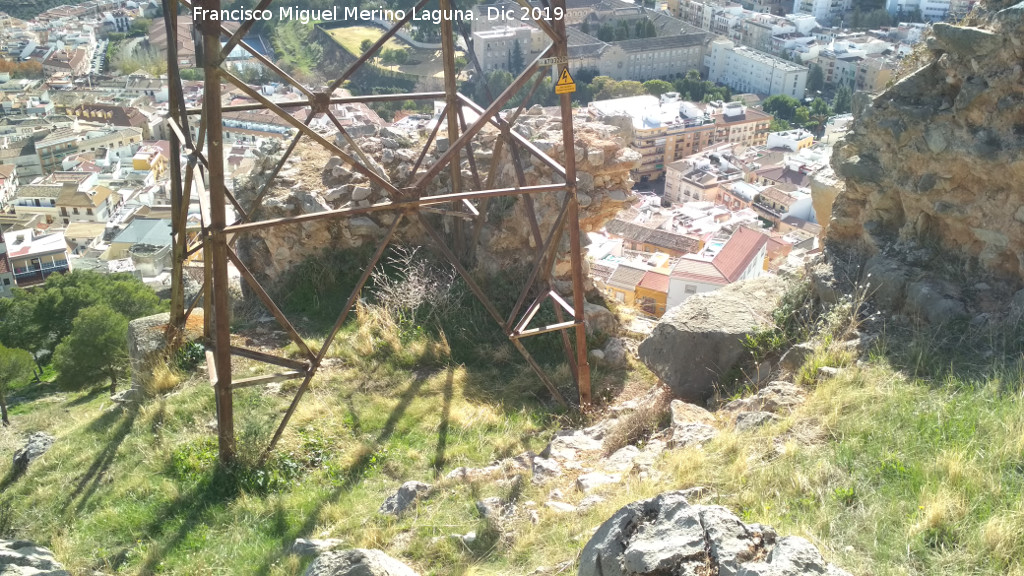 Muralla de Ja�n. Torre�n Sur IV - Muralla de Ja�n. Torre�n Sur IV. Interior del torre�n