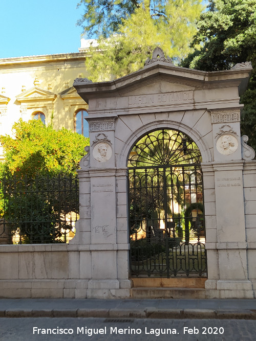 Jard�n Bot�nico - Jard�n Bot�nico. Puerta