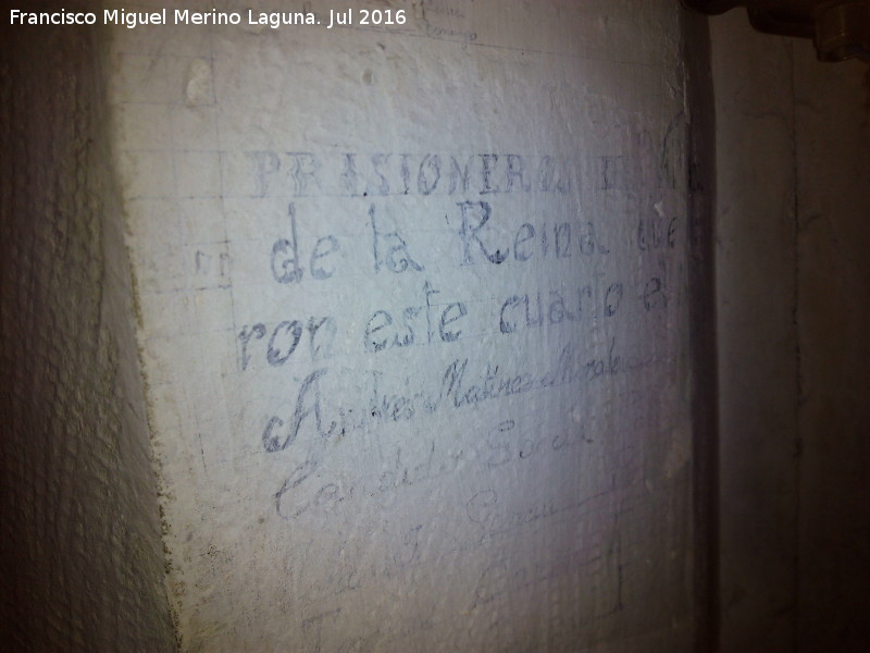 Historia de Villanueva de la Reina - Historia de Villanueva de la Reina. Pintadas de presos de la Guerra Civil en la Catedral de Ja�n