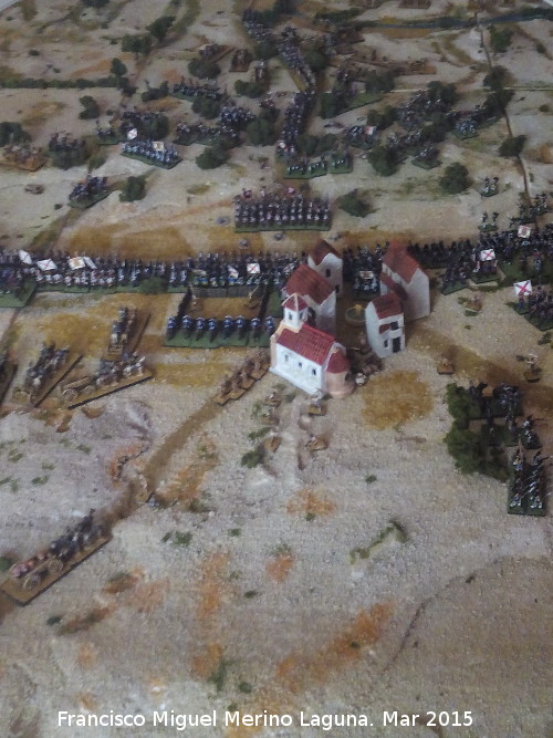 Historia de Villanueva de la Reina - Historia de Villanueva de la Reina. Maqueta de la Acci�n de Villanueva