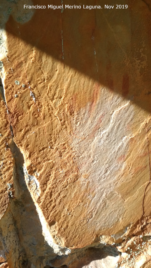 Pinturas rupestres del Arroyo del Chortal III - Pinturas rupestres del Arroyo del Chortal III. Barras del grupo IV