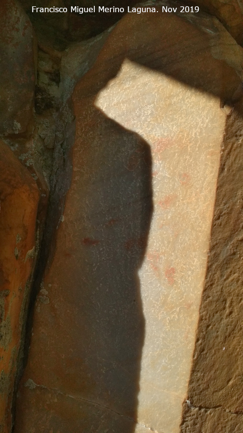 Pinturas rupestres del Arroyo del Chortal III - Pinturas rupestres del Arroyo del Chortal III. Puntos del grupo IV