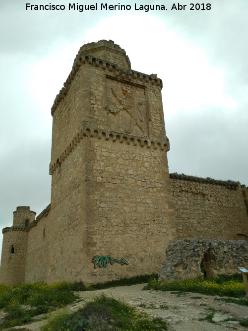 Castillo de Barcience - Castillo de Barcience. Torre del homenaje