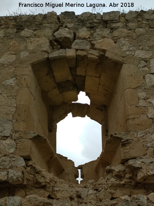 Castillo de Barcience - Castillo de Barcience. Ventana