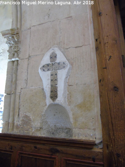 Catedral Vieja. Capilla de Santa Brbara - Catedral Vieja. Capilla de Santa Brbara. Cruz