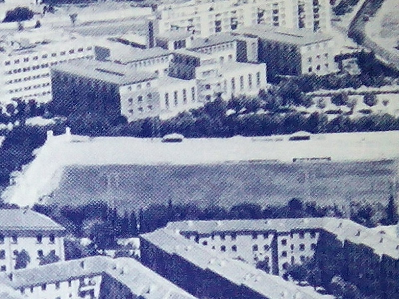 Antiguo Estadio de La Victoria - Antiguo Estadio de La Victoria. Foto antigua a�rea