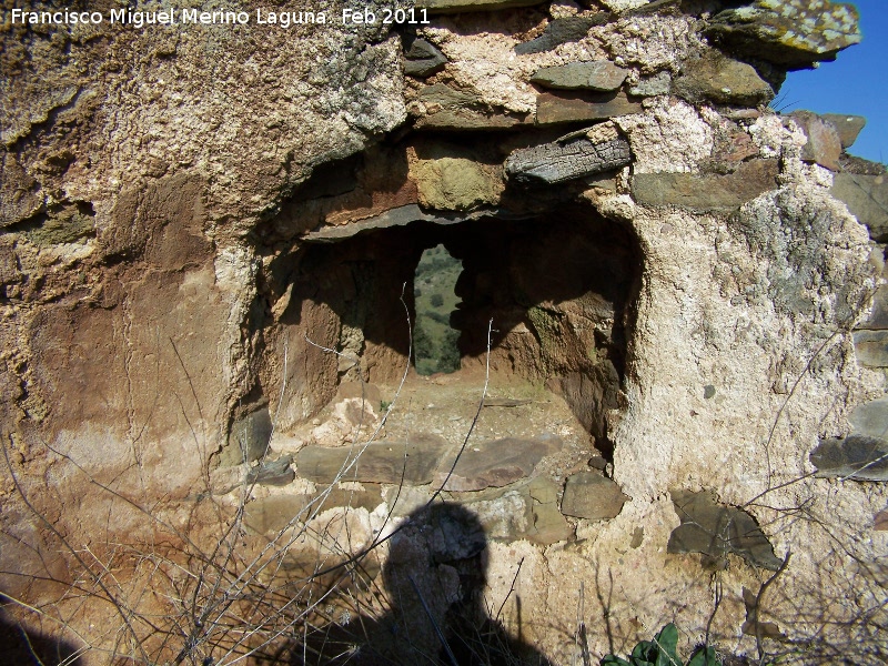Casamata de la Loma del Pino - Casamata de la Loma del Pino. Tronera
