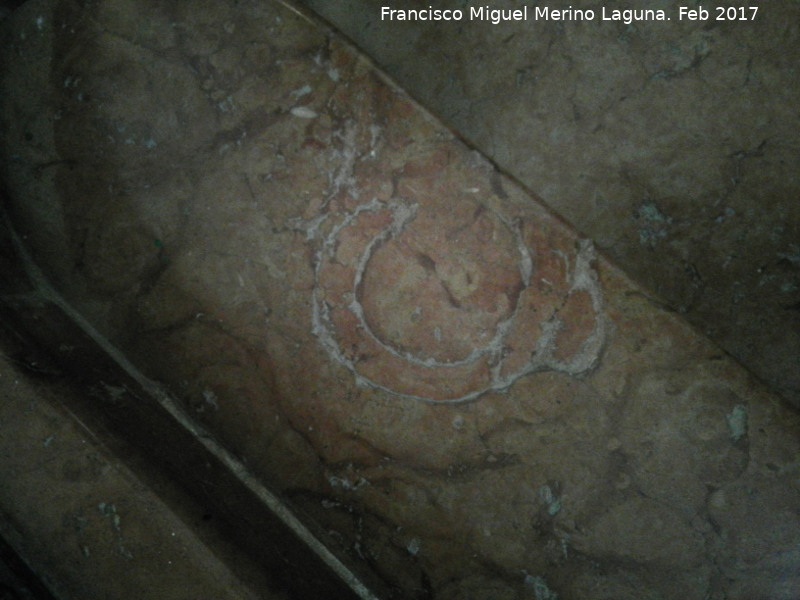 Santuario de las Reliquias - Santuario de las Reliquias. F�sil Ammonitico Rosso