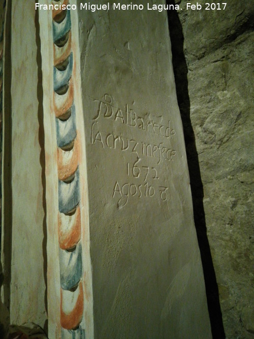 Santuario de las Reliquias - Santuario de las Reliquias. Firma y a�o 1672