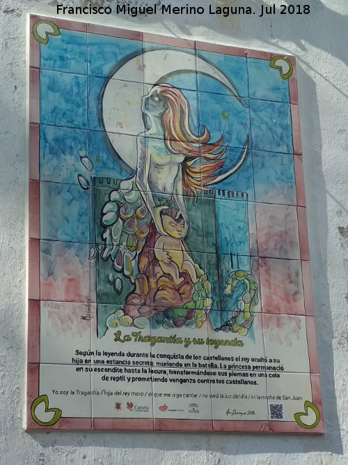 Leyenda de la Traganta - Leyenda de la Traganta. Placa