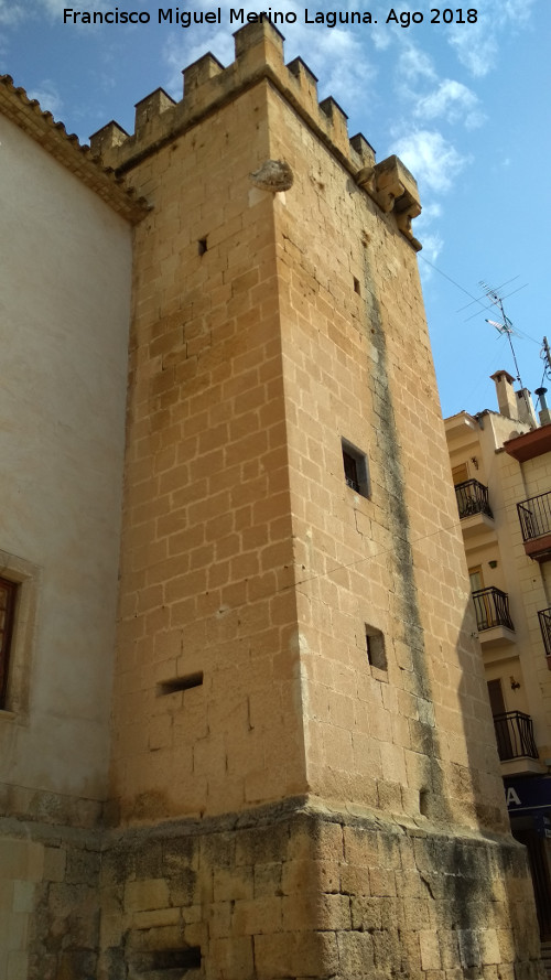 Palacio Fortaleza del Marqus de Dos Aguas - Palacio Fortaleza del Marqus de Dos Aguas. Torre trasera