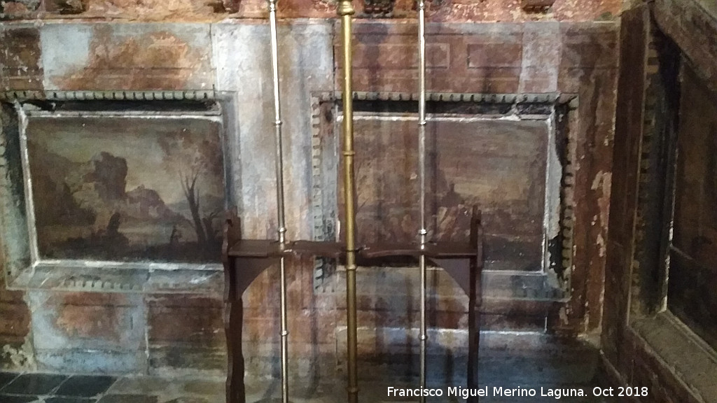 Monasterio de San Jer�nimo. Iglesia - Monasterio de San Jer�nimo. Iglesia. Frescos bajos