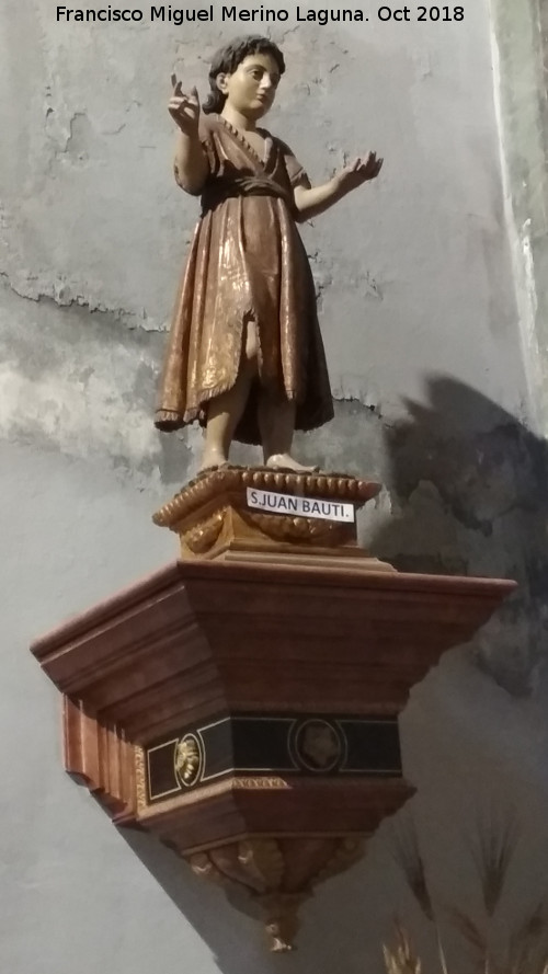 Monasterio de San Jer�nimo. Iglesia - Monasterio de San Jer�nimo. Iglesia. San Juan Bautista