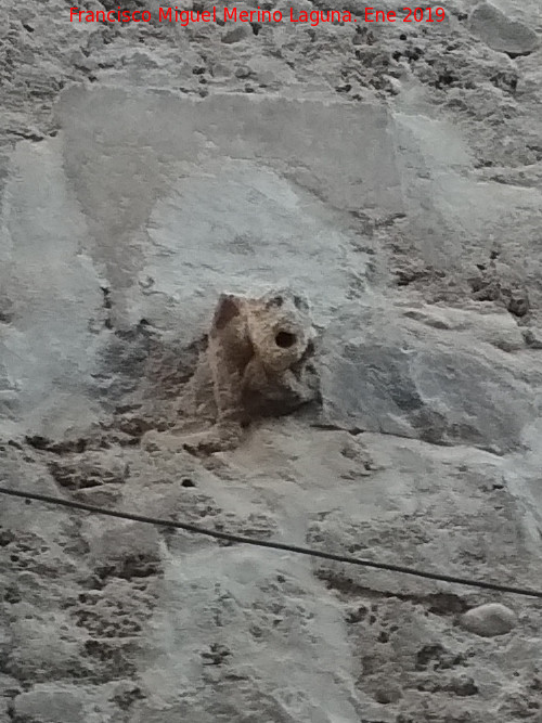 Monasterio de San Jer�nimo. Iglesia - Monasterio de San Jer�nimo. Iglesia. G�rgola baja en el lateral