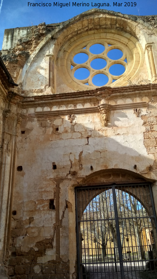 Monasterio de Piedra. Iglesia - Monasterio de Piedra. Iglesia. Roset�n
